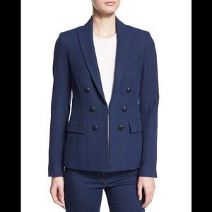 Veronica Beard Glen Plaid Dickey Blazer
